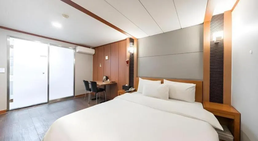 Bed in Hotel J Suwon