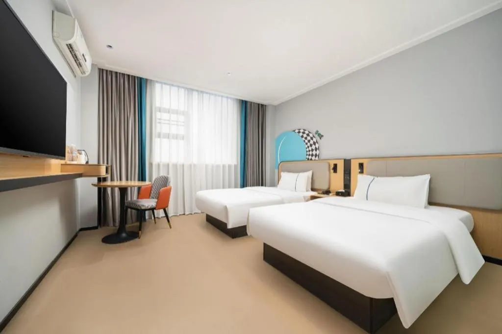 Bed in City Comfort Inn Nanning Normal University Changgang Road Metro Station