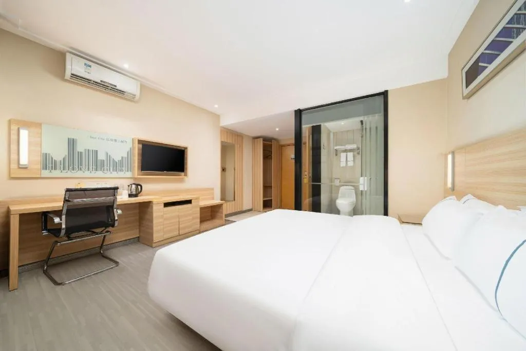 Bed in City Comfort Inn Nanning Normal University Changgang Road Metro Station