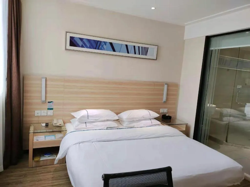 Bed in City Comfort Inn Nanning Normal University Changgang Road Metro Station