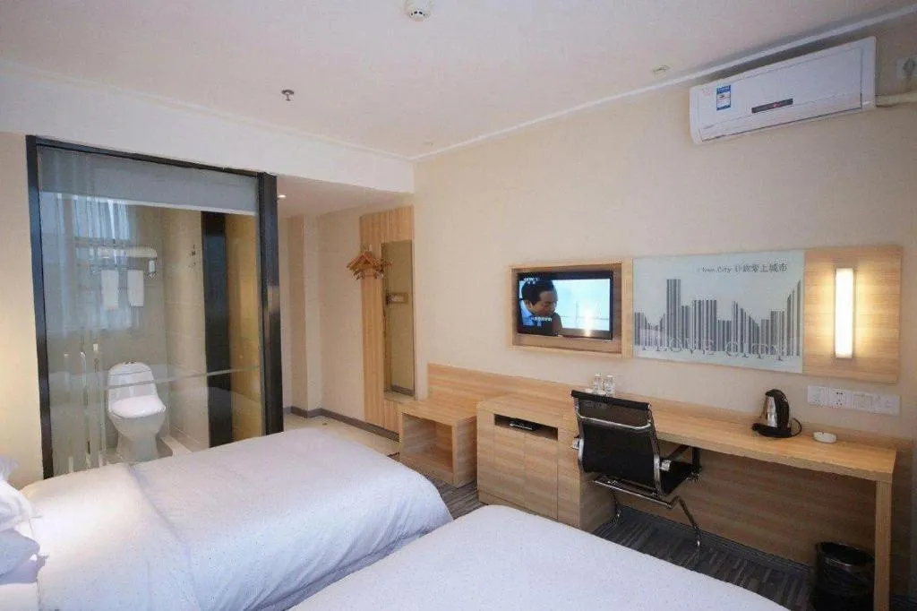 Bed in City Comfort Inn Nanning Normal University Changgang Road Metro Station