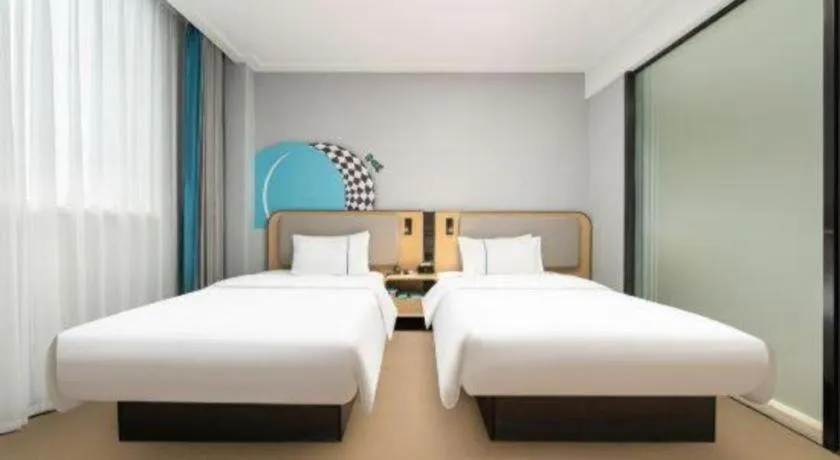 Bed in City Comfort Inn Nanning Normal University Changgang Road Metro Station