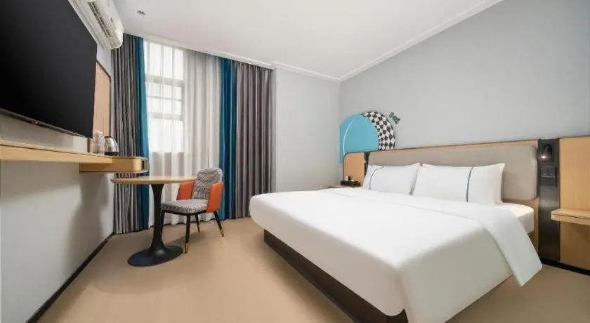 Bed in City Comfort Inn Nanning Normal University Changgang Road Metro Station