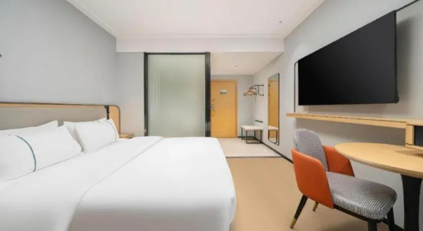 Bed in City Comfort Inn Nanning Normal University Changgang Road Metro Station