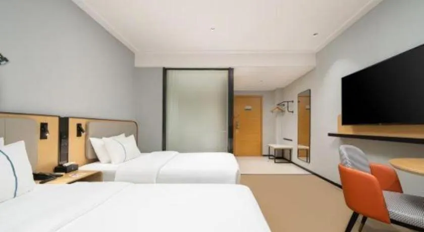 Bed in City Comfort Inn Nanning Normal University Changgang Road Metro Station