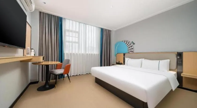 Bed in City Comfort Inn Nanning Normal University Changgang Road Metro Station