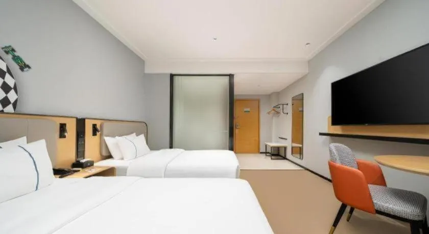 Bed in City Comfort Inn Nanning Normal University Changgang Road Metro Station