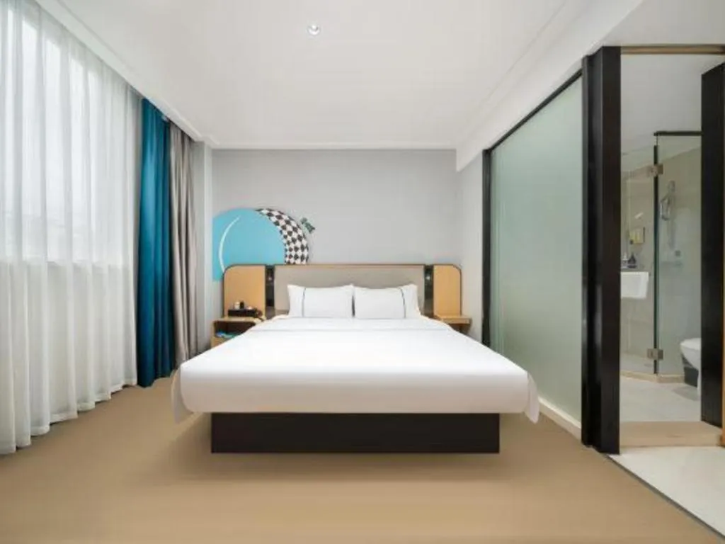 Bed in City Comfort Inn Nanning Normal University Changgang Road Metro Station