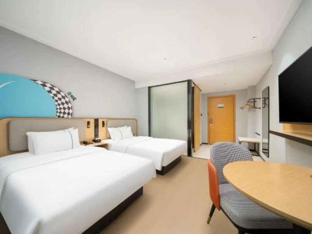 Bed in City Comfort Inn Nanning Normal University Changgang Road Metro Station