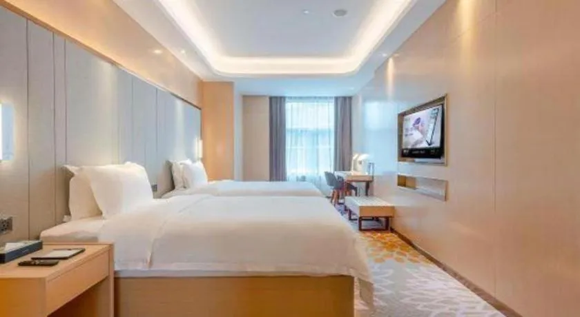 Bed in Lavande Hotels Guangzhou Zhihui City