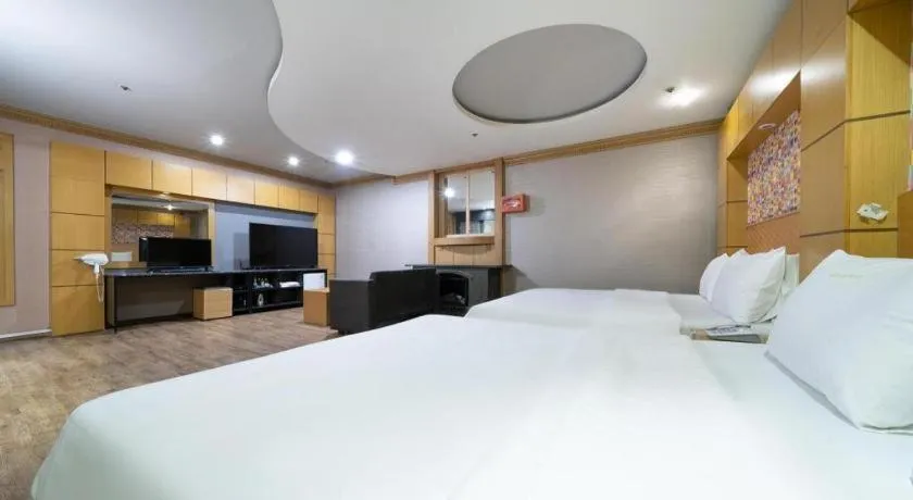 Bed in Hotel Head-One