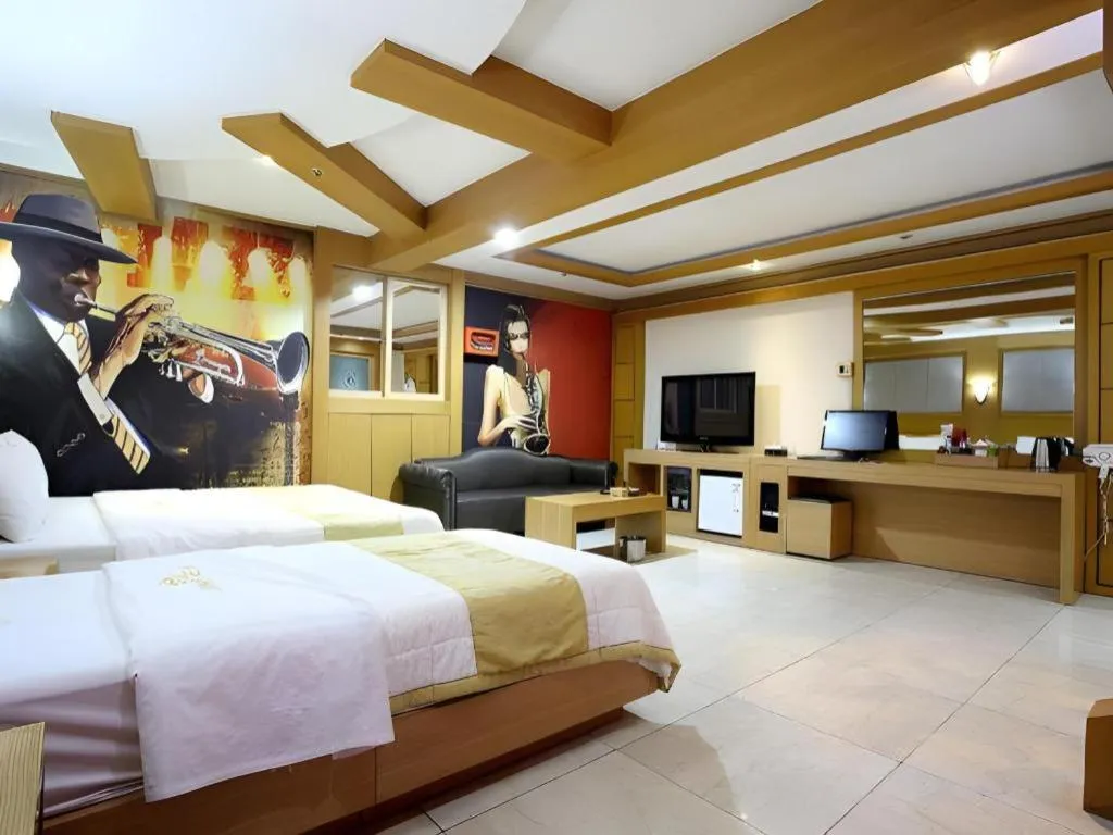 Bed in Hotel Head-One