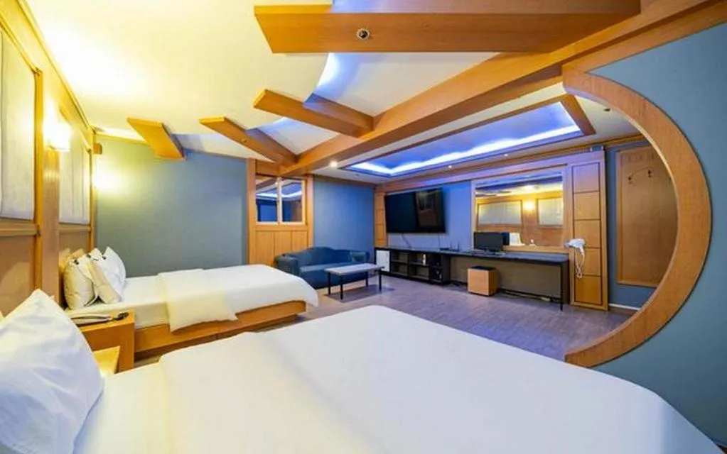 Bed in Hotel Head-One