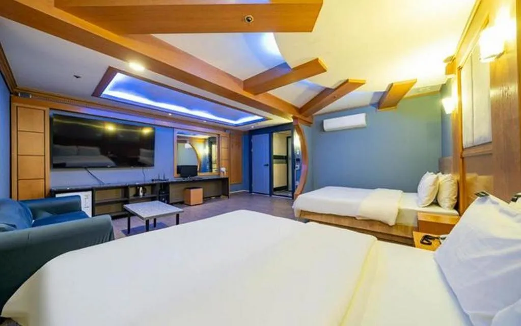 Bed in Hotel Head-One