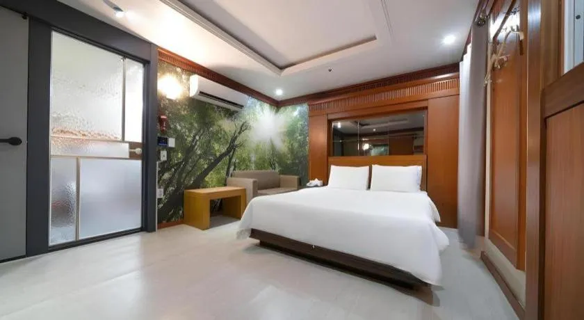 Bed in Hotel Head-One