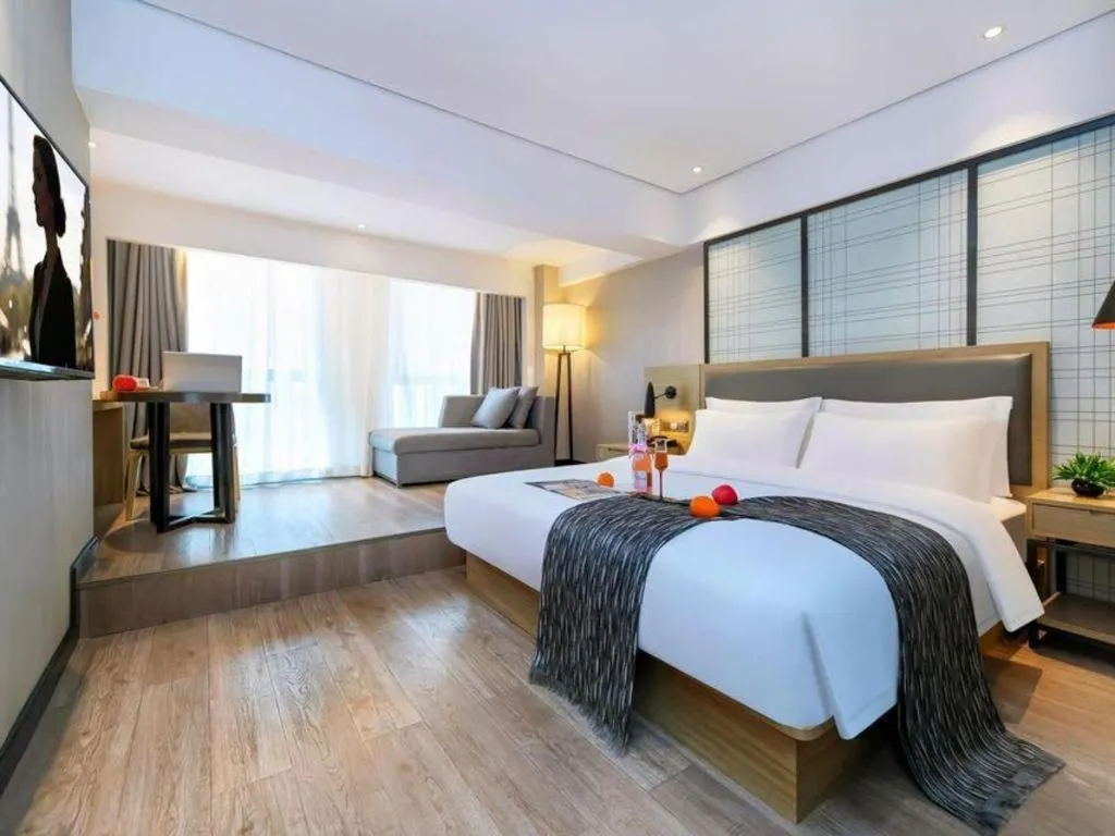 Bed in Echarm Hotel Guiyang International Convention & Exhibition Center