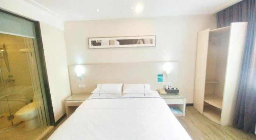 Bed in City Comfort Inn Baise Tianlin