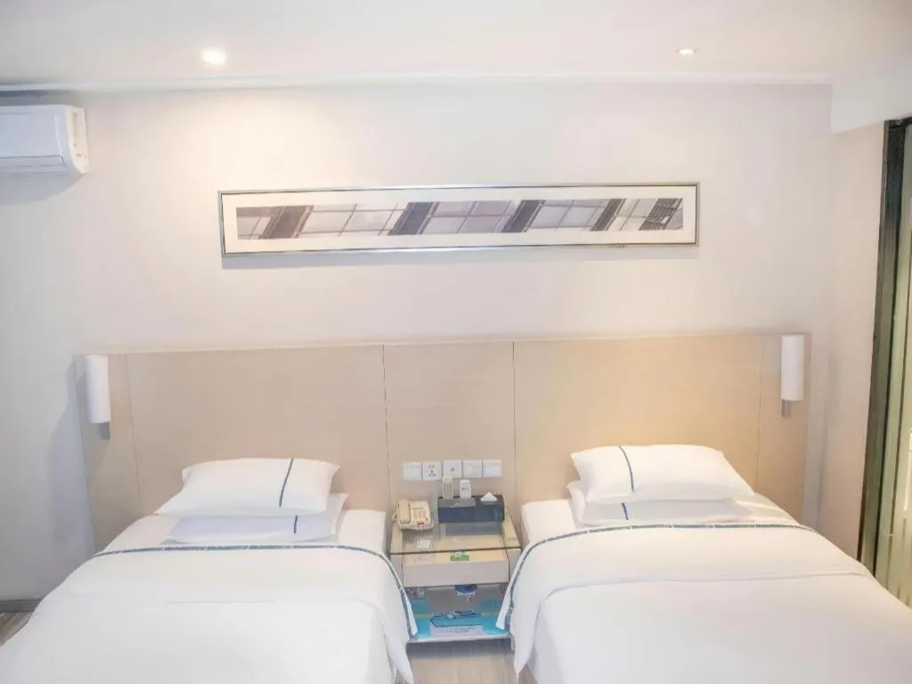 Bed in City Comfort Inn Baise Tianlin