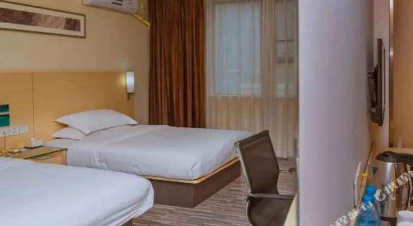 Bed in City Comfort Inn Baise Tianlin