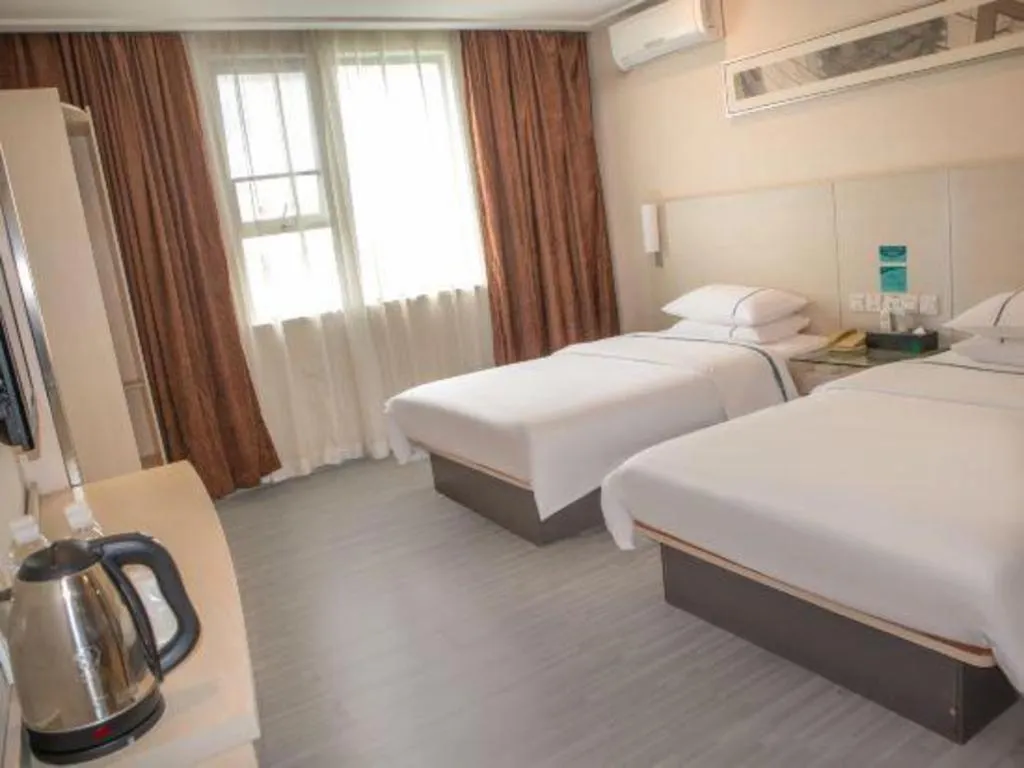 Bed in City Comfort Inn Baise Tianlin