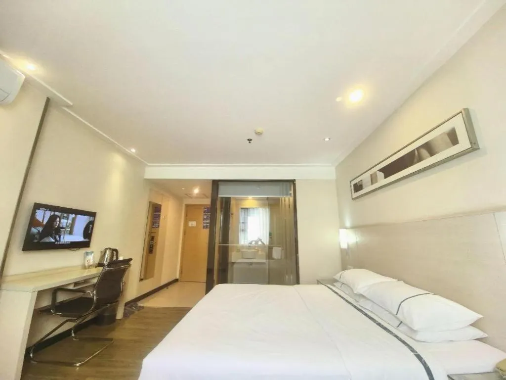 Bed in City Comfort Inn Baise Tianlin