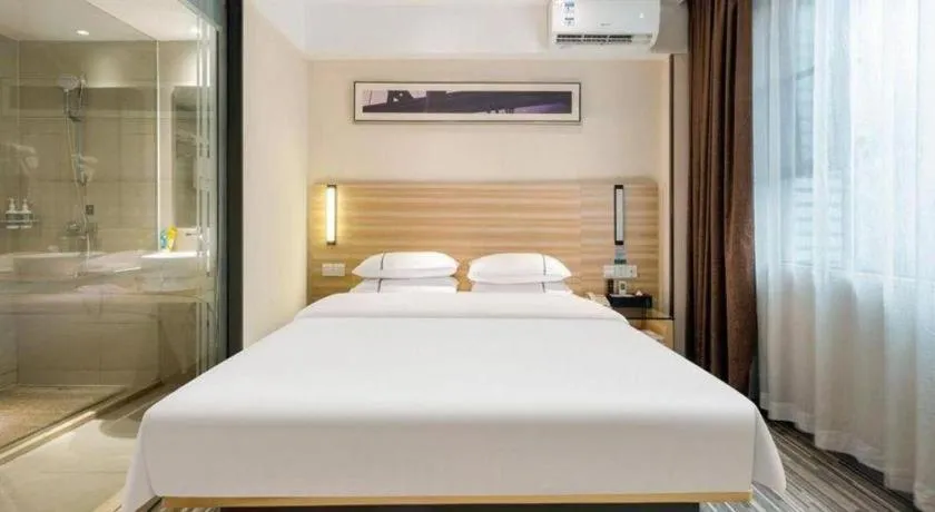 Bed in City Comfort Inn Baise Tianlin