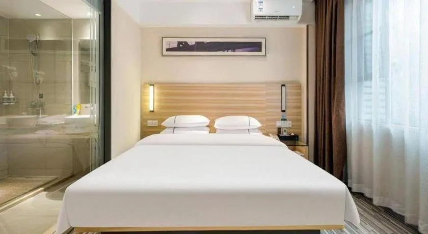 Bed in City Comfort Inn Baise Tianlin