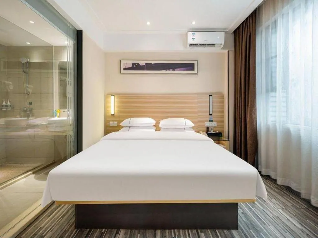 Bed in City Comfort Inn Baise Tianlin