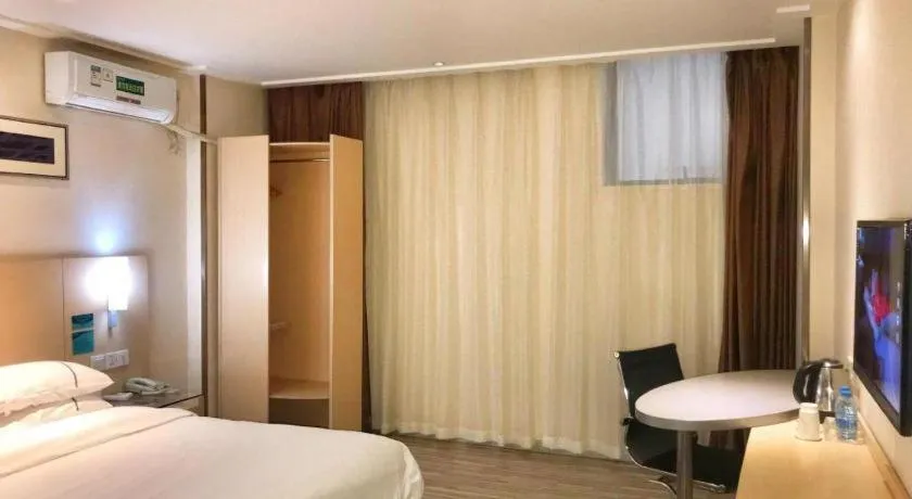 Bed in City Comfort Inn Baise Tianlin