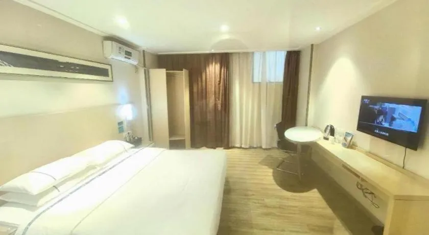 Bed in City Comfort Inn Baise Tianlin