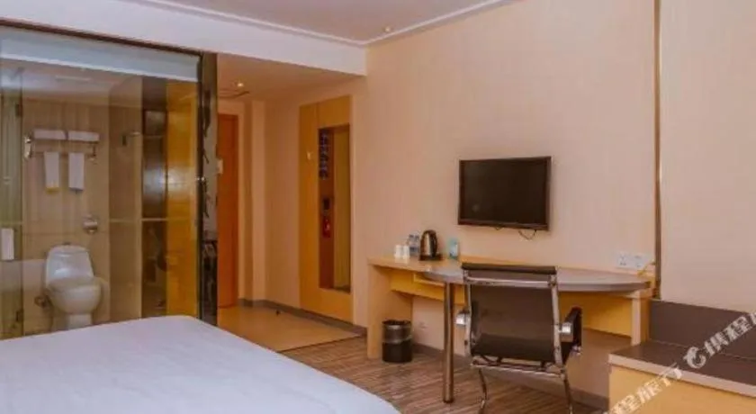Bed in City Comfort Inn Baise Tianlin