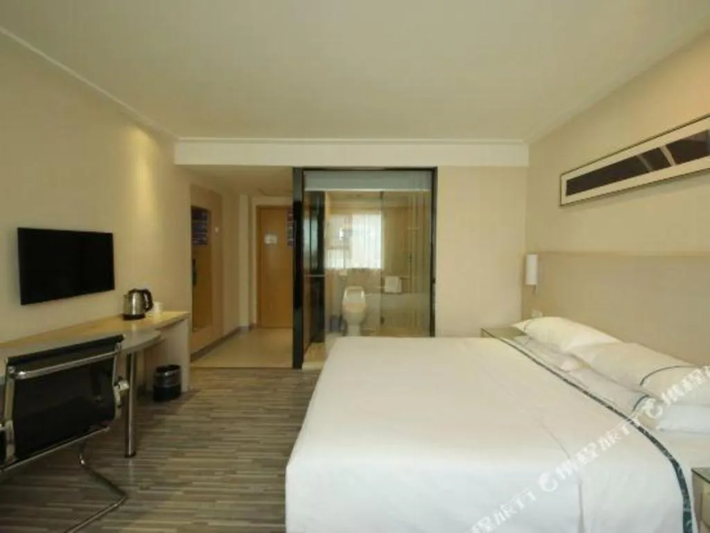 Bed in City Comfort Inn Baise Tianlin