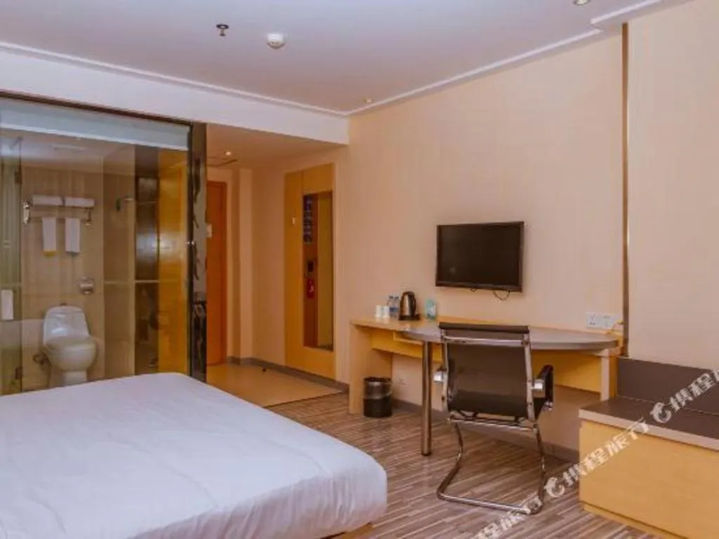 Bed in City Comfort Inn Baise Tianlin