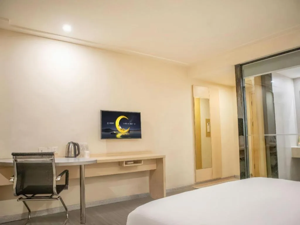 Bed in City Comfort Inn Baise Tianlin