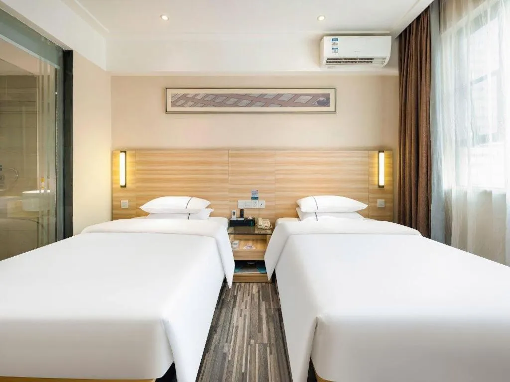 Bed in City Comfort Inn Baise Tianlin