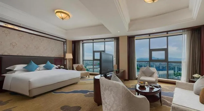 Bed in Maison New Century Hotel Cixi