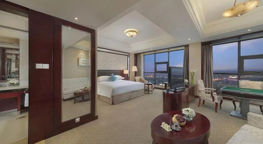 Bed in Maison New Century Hotel Cixi