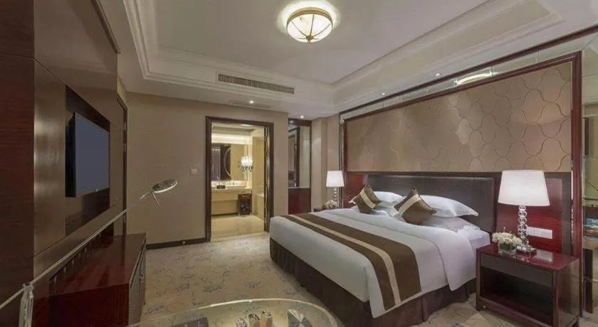 Bed in Maison New Century Hotel Cixi