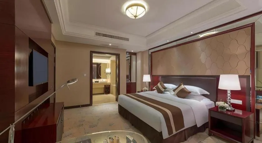 Bed in Maison New Century Hotel Cixi