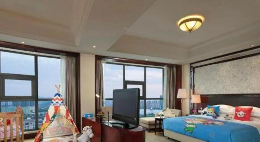 Bed in Maison New Century Hotel Cixi