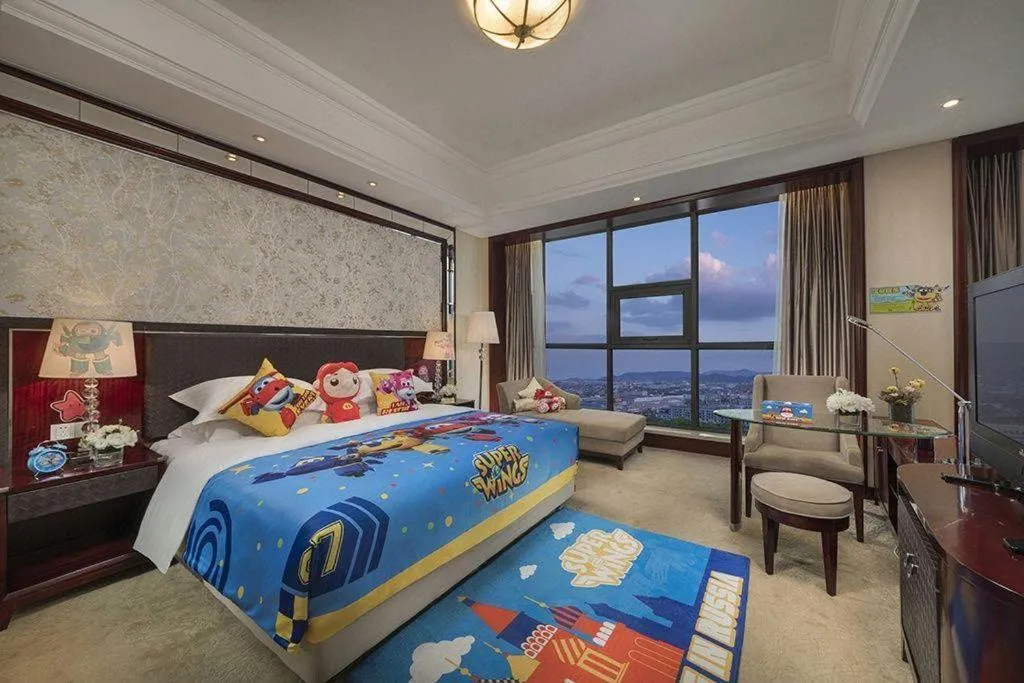 Bed in Maison New Century Hotel Cixi