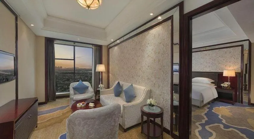 Bed in Maison New Century Hotel Cixi