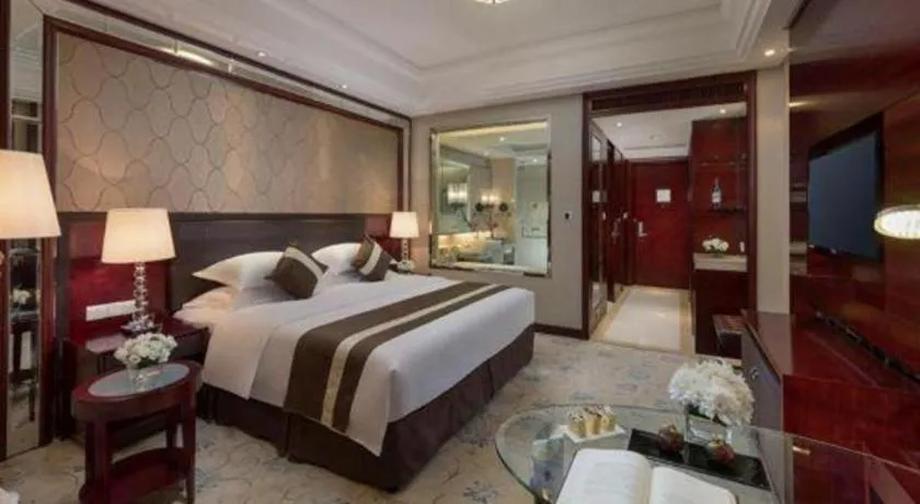 Bed in Maison New Century Hotel Cixi