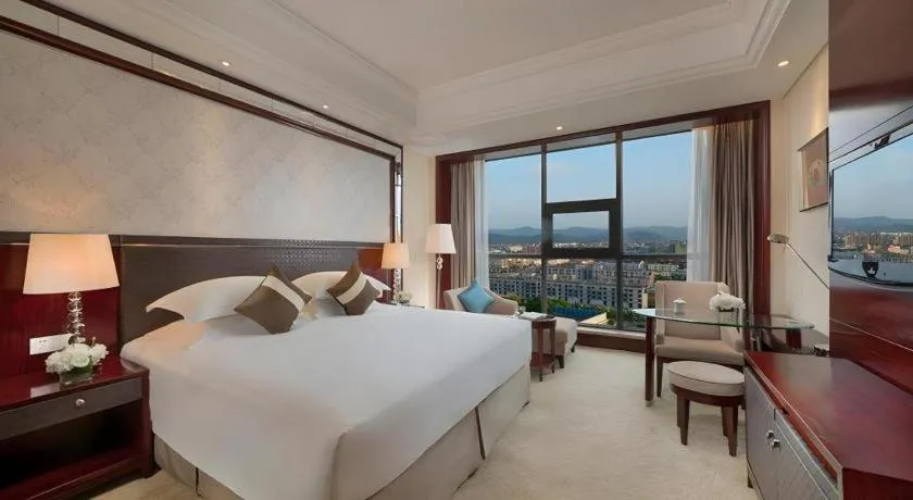 Bed in Maison New Century Hotel Cixi