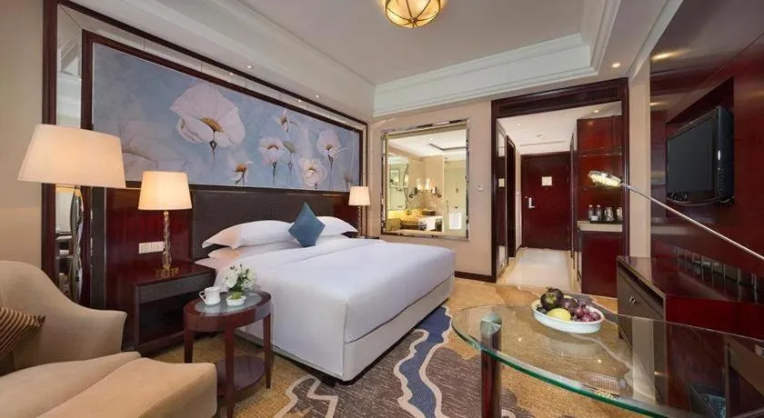 Bed in Maison New Century Hotel Cixi