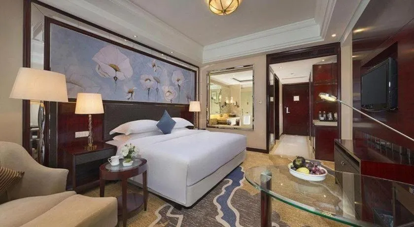 Bed in Maison New Century Hotel Cixi