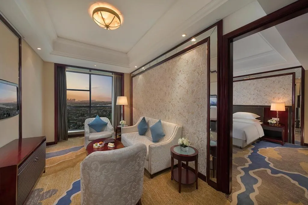 Bed in Maison New Century Hotel Cixi