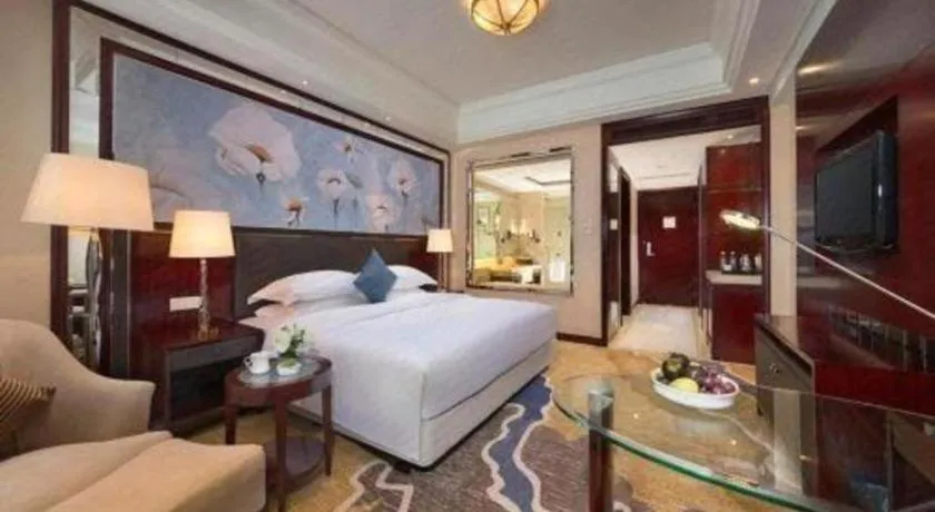 Bed in Maison New Century Hotel Cixi
