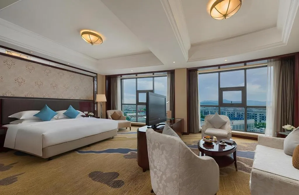 Bed in Maison New Century Hotel Cixi