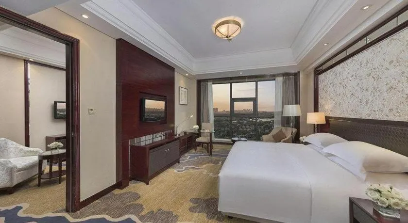 Bed in Maison New Century Hotel Cixi